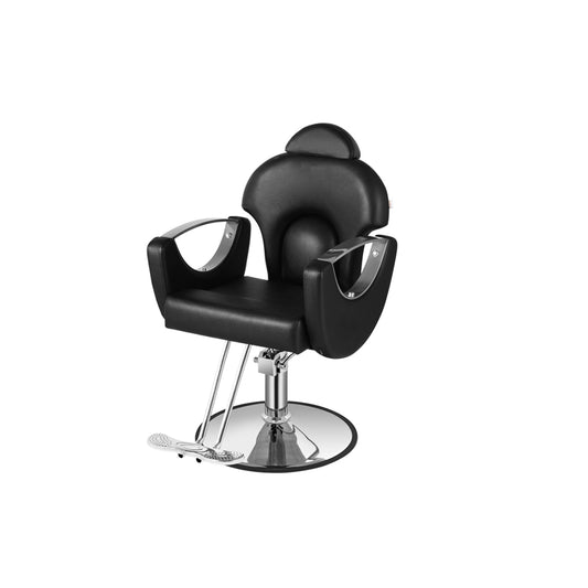 Introducing the MIMWOW Black Silver Barber Chair: Where Elegance Meets Performance
